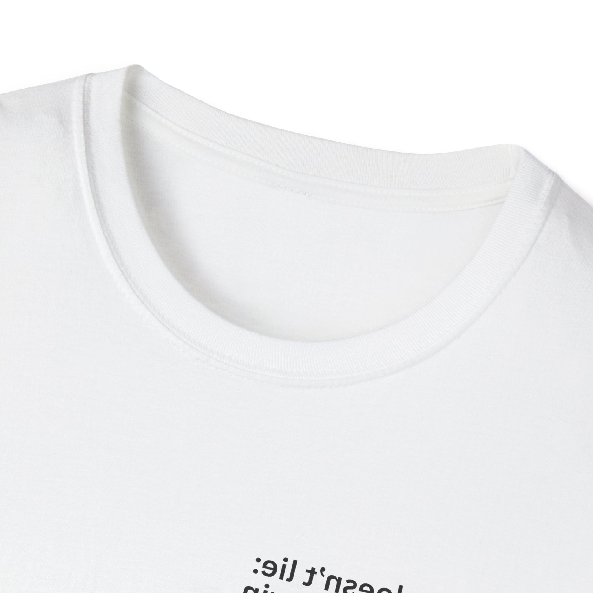 Mirror doesn’t lie: today you’re a win Adult Unisex T-shirt