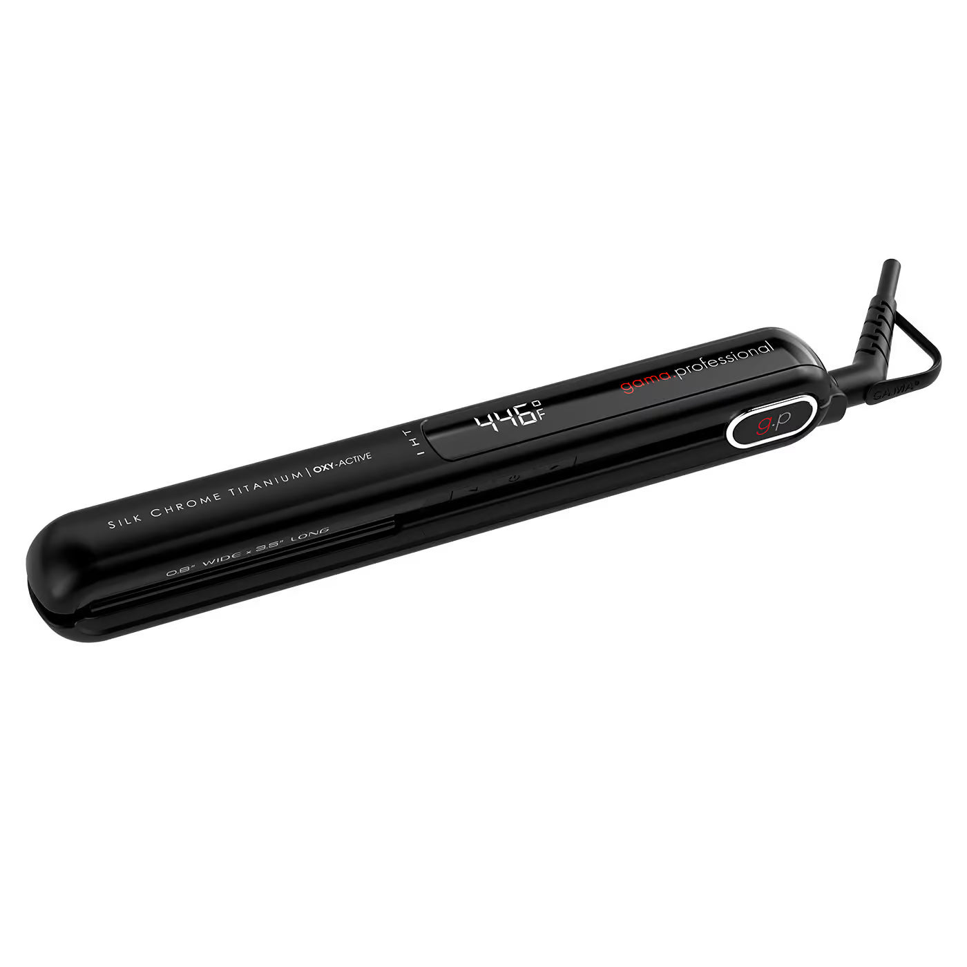 G-EVO Silk Chrome Titanium — Ultra Heat Flat Iron