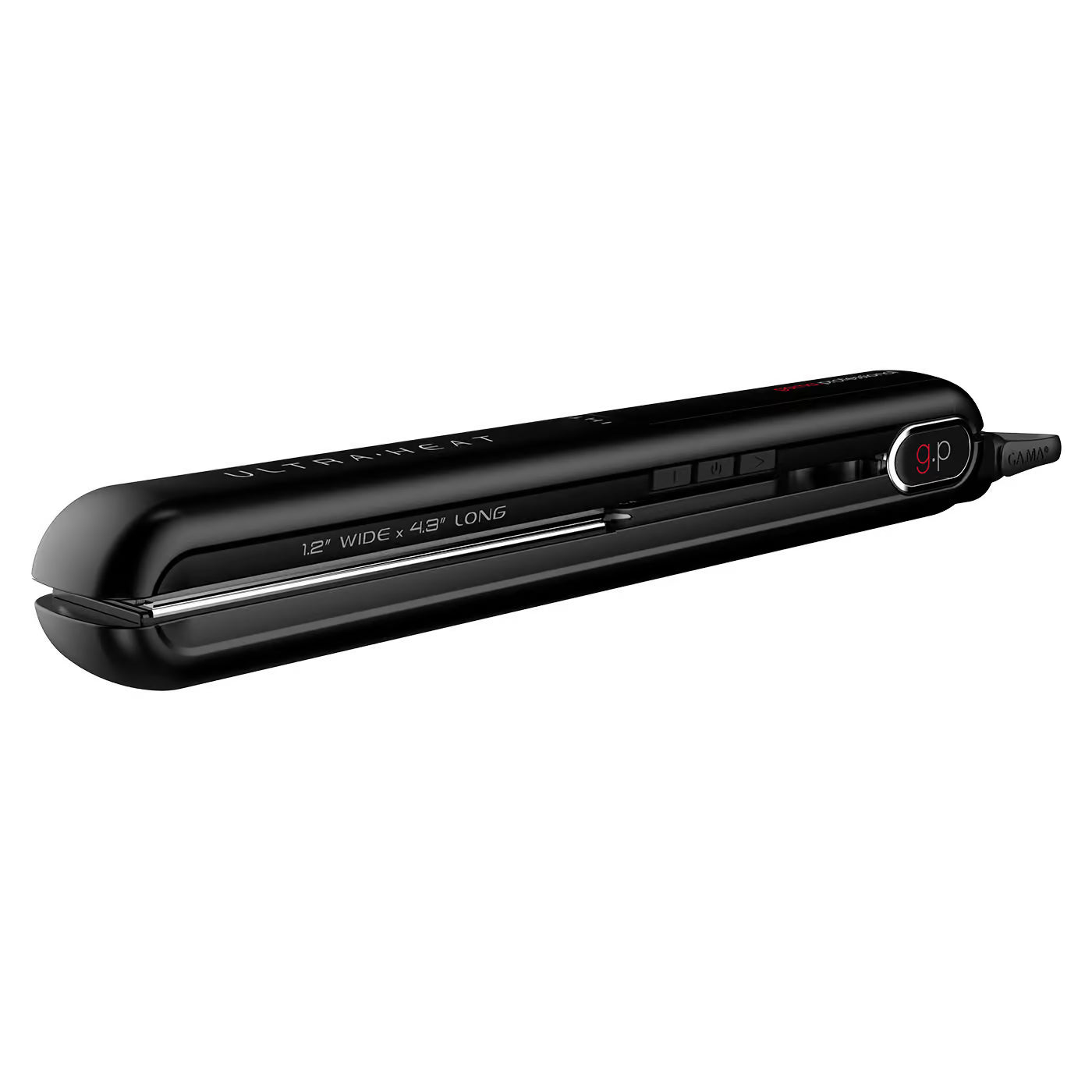 G-EVO Silk Chrome Titanium — Ultra Heat Flat Iron