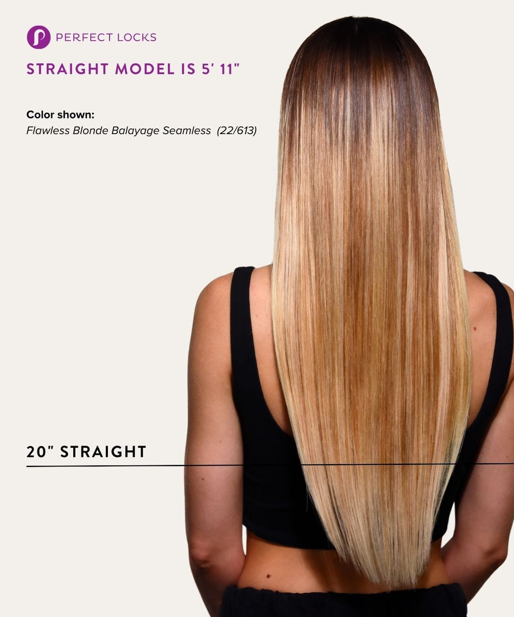 Straight Seamless Clip-In Hair Extensions