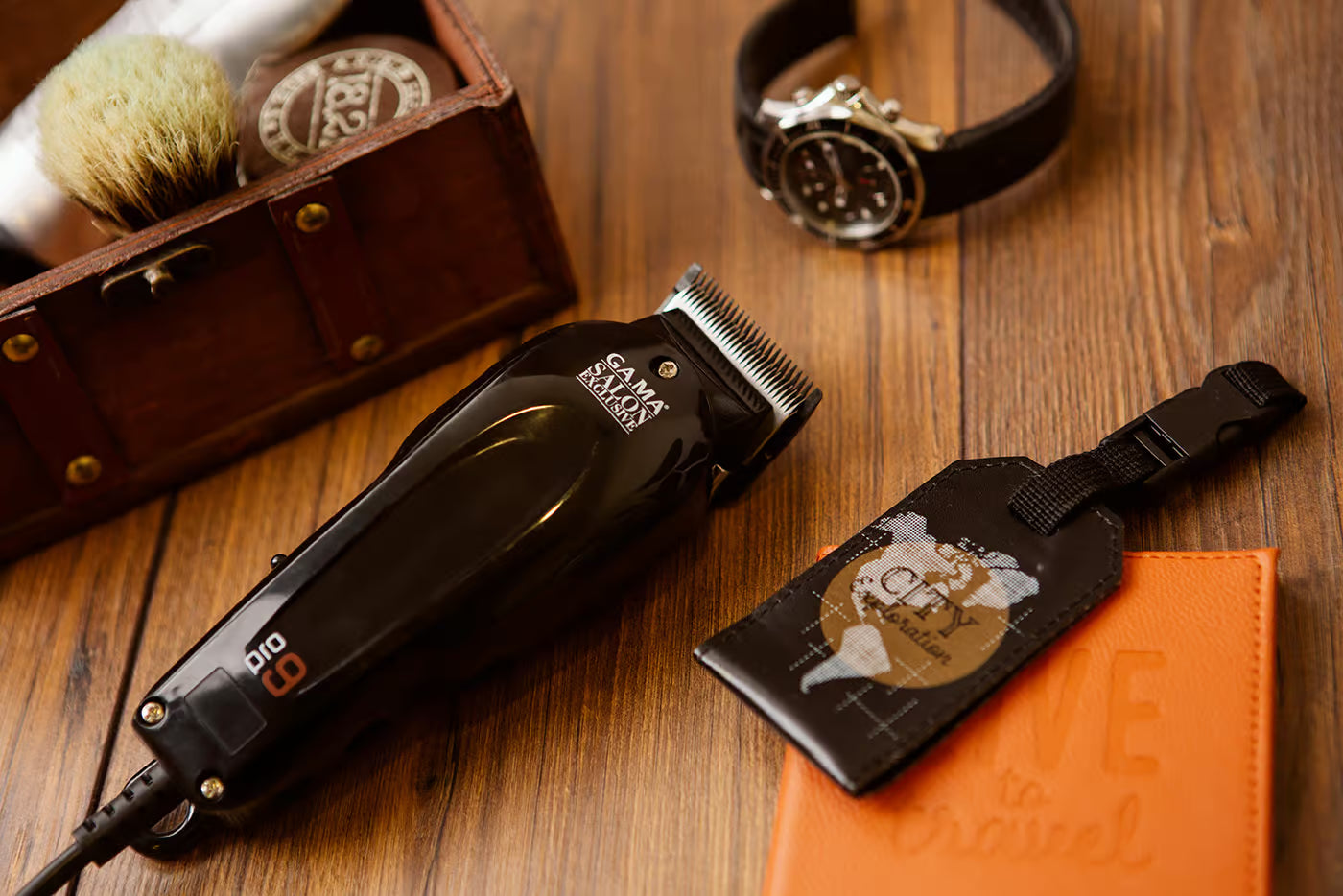 Side taper lever showing fine 1/64 inch to 1/8 inch range